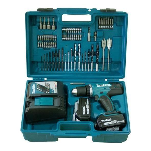 Makita DHP453RFX4 18V Cordless Hammer Drill Kit  (LXT-Series) - Goldpeak Tools PH Makita Makita DHP453RFX4 18V Cordless Hammer Drill Kit  (LXT-Series) - Goldpeak Tools PH Makita